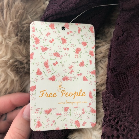 Free People Purple Lace Dress - Picture 6 of 6